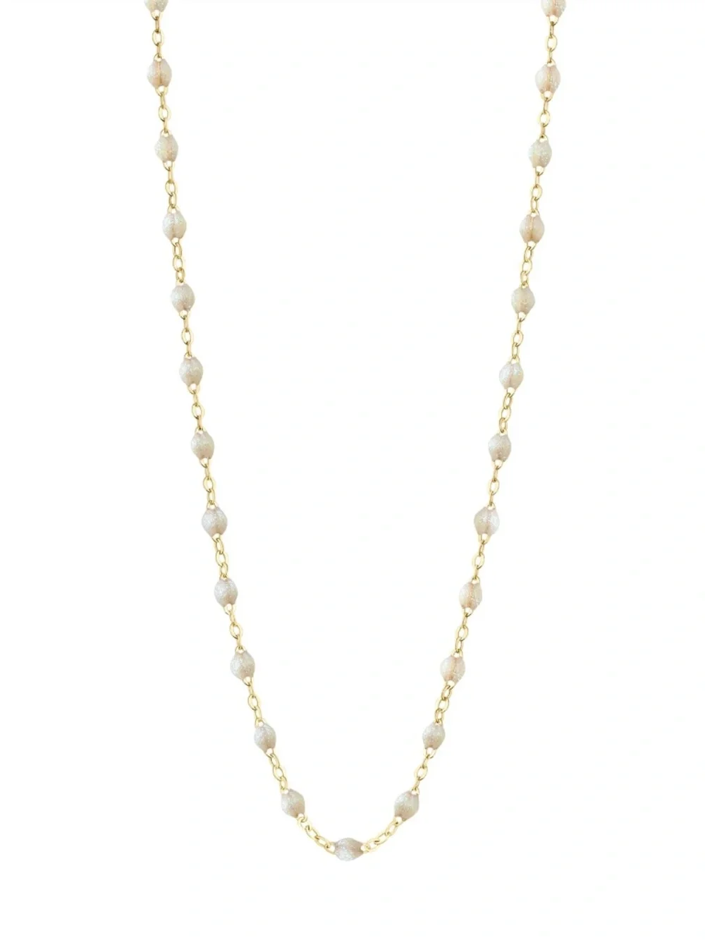 BRAND NEW gigi CLOZEAU Classic Gigi Opal Necklace, 18 Carat Yellow Gold, 16.5
